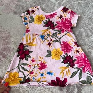 Old Navy Girls Flower Dress 12-18M